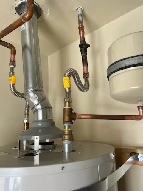 Water heater installation and plumbing repair in Barnesville